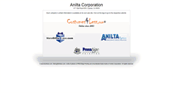 Desktop Screenshot of anilta.com