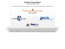 Tablet Screenshot of anilta.com